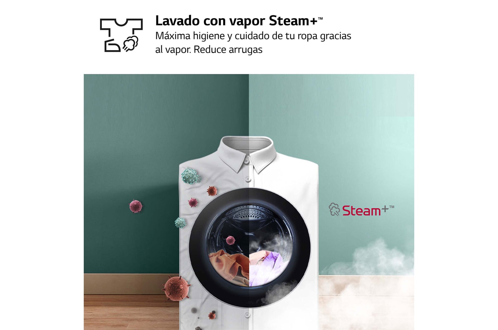 LG Lavadora 11kg , 1400rpm Un 10% más eficiente que A, TurboWash 360º- Dosificador automático detergente, F4WR7511AGH