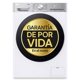 9 kg Lavadora Blanca AI DD™ Vapor+