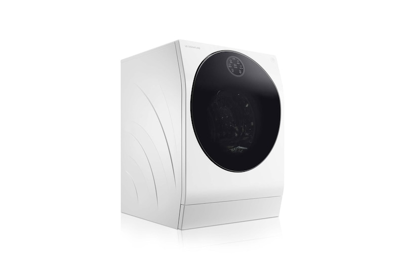 LG Lavasecadora LG SIGNATURE  con bomba de calor, Clase A lavado/A secado, 12kg lavado/7kg secado, 1.600 rpm, Blanca, LSWD100E