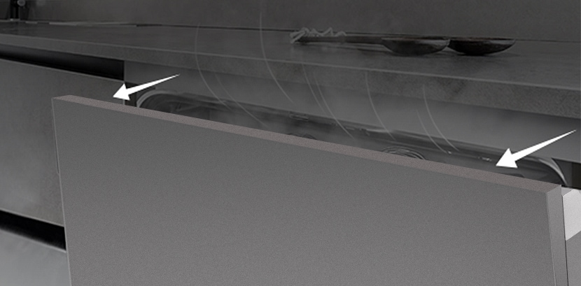 Puerta lavavajillas abriéndose