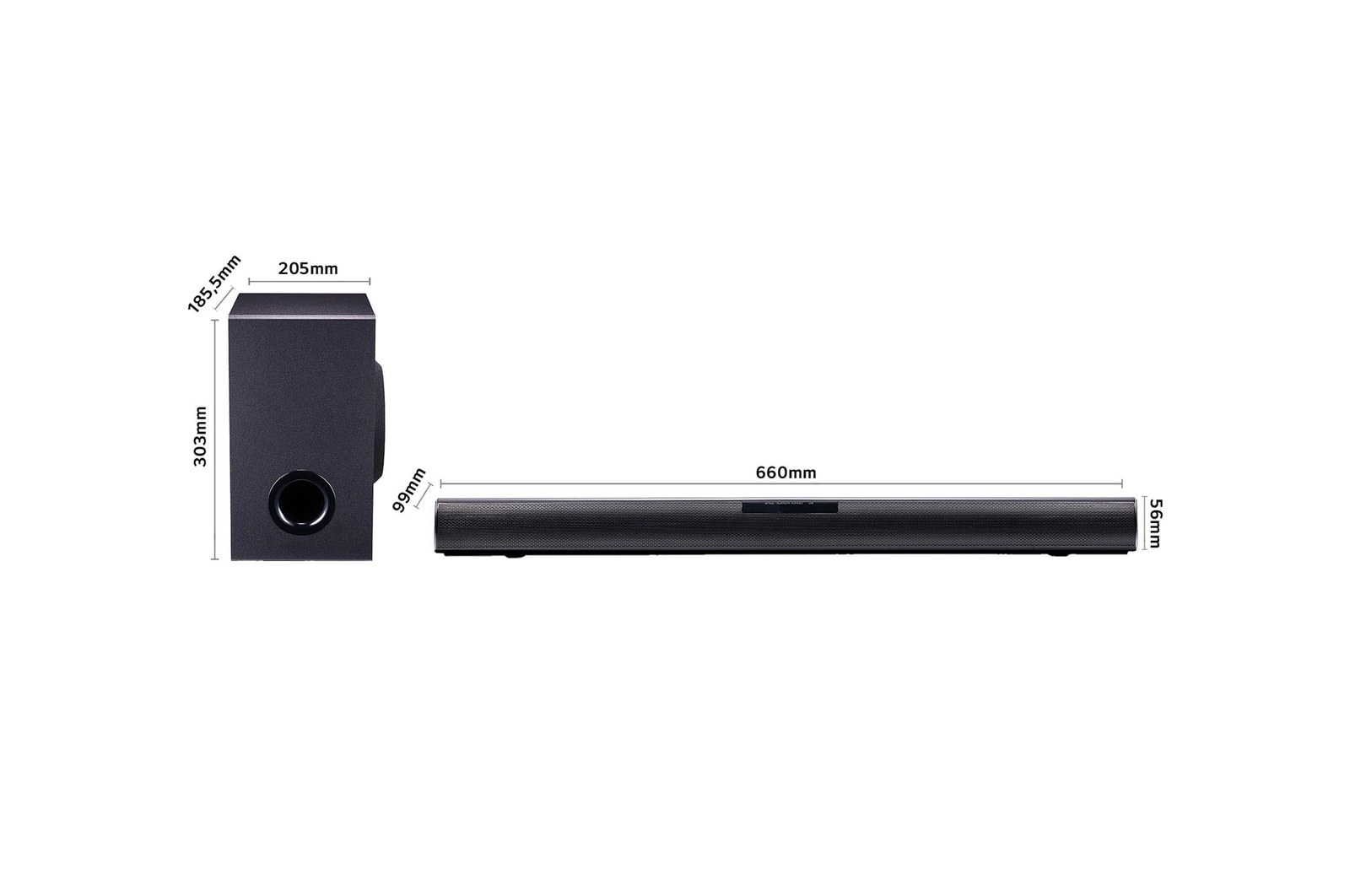 LG Barra de sonido LG SQC1 con 160W de potencia y 2.1 canales. Sonido envolvente Dolby Digital con bajos potentes. Conectividad Bluetooth, USB y entrada óptica. Completa tu televisor , SQC1