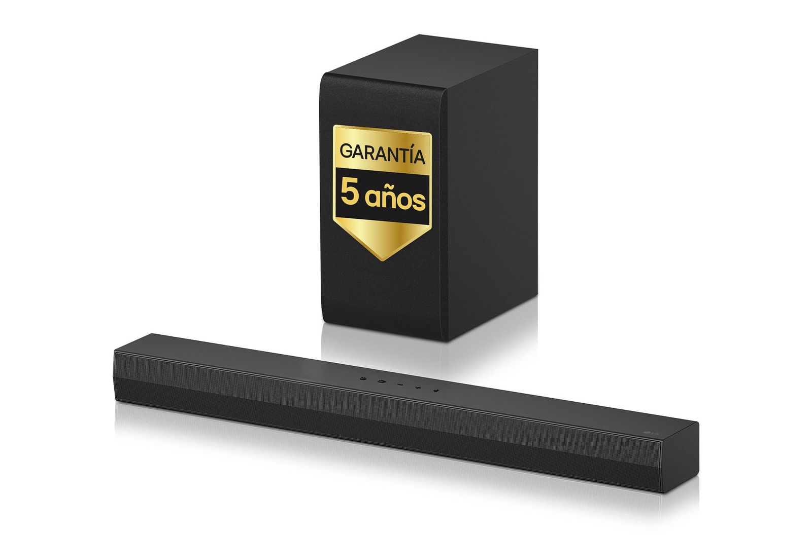 LG Barra de sonido para TV - LG S40T, Bluetooth, 300W, 2.1 Canales con subwoofer, Dolby Digital, DTS Digital Surround , Negro, S40T