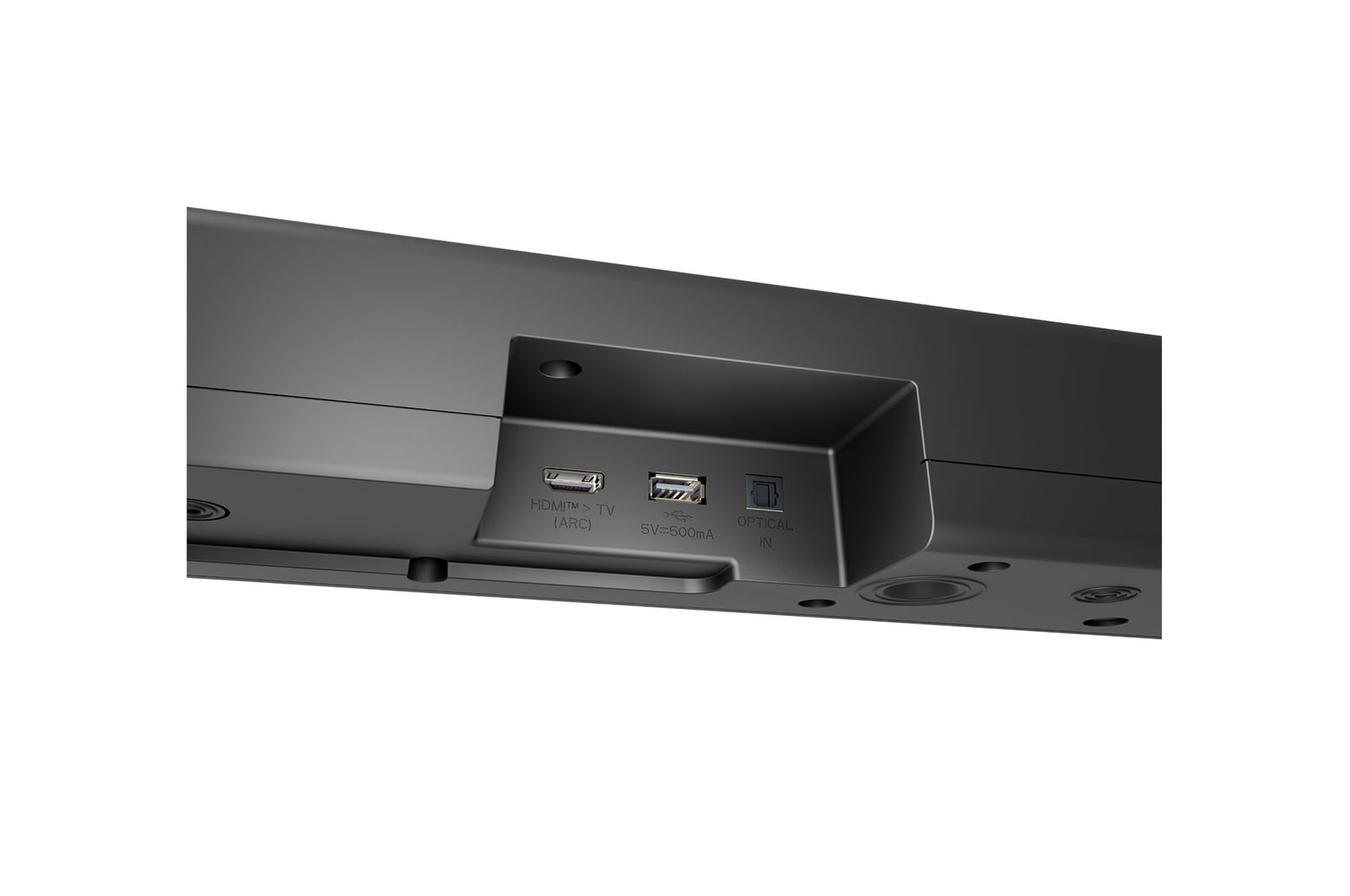 LG Barra de Sonido - LG S60TR, Bluetooth, 440W, 5.1 Canales con subwoofer, altavoces traseros para cine en casa, Dolby Digital, DTS Digital Surround , Negro, S60TR