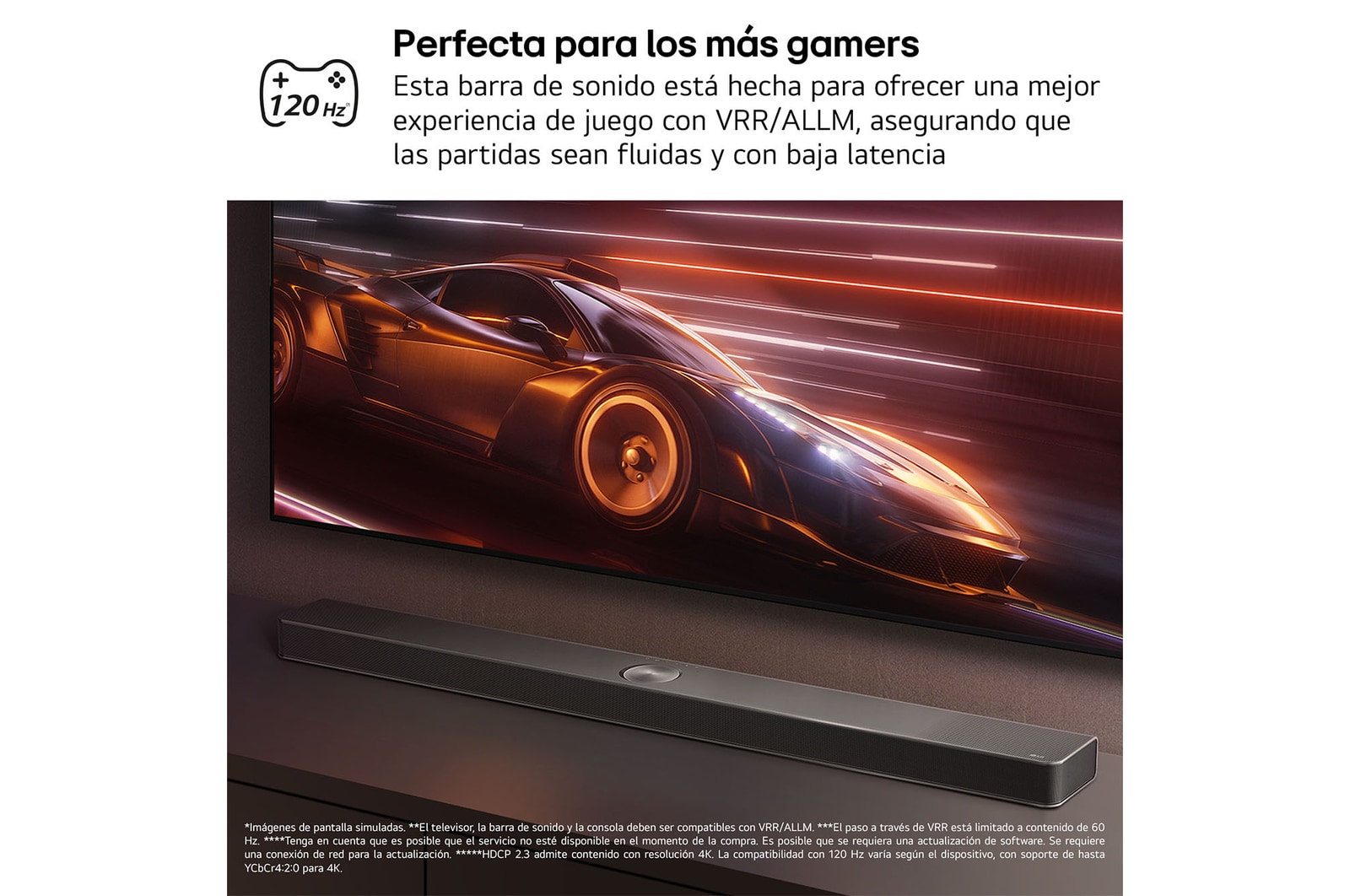 LG Barra de Sonido - LG S95TR, Bluetooth, 810W, 9.1.5 Canales con subwoofer, altavoces traseros para cine en casa, Dolby Atmos, DTS:X, IA Ready, Negro, S95TR