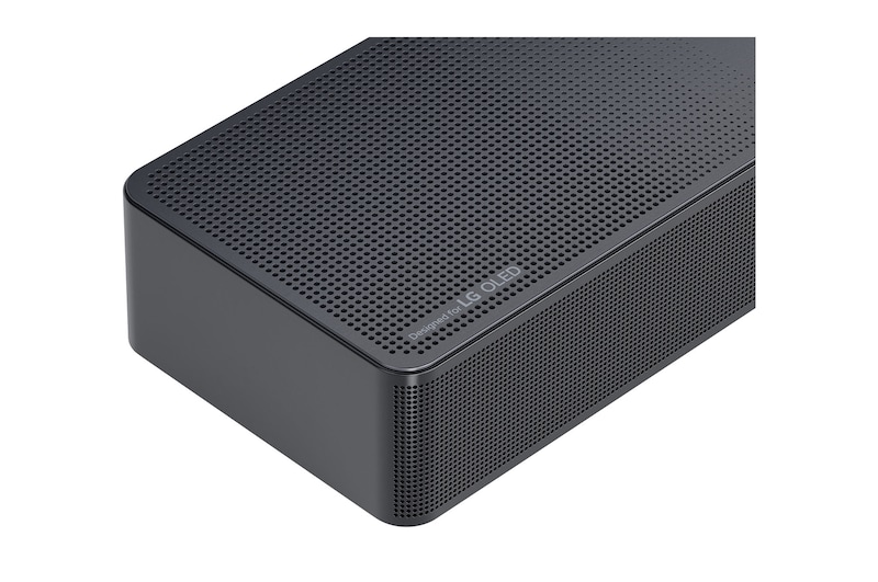 LG Barra de Sonido - LG SC9S, Bluetooth, 400W, 3.1.3 canales con Subwoofer, Dolby Atmos, Gris Oscuro, SC9S