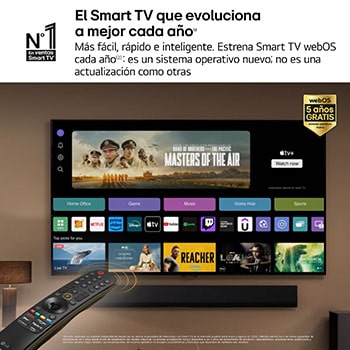 LG 65 pulgadas Smart TV LG OLED evo AI C4 4K 2024, OLED65C44LA