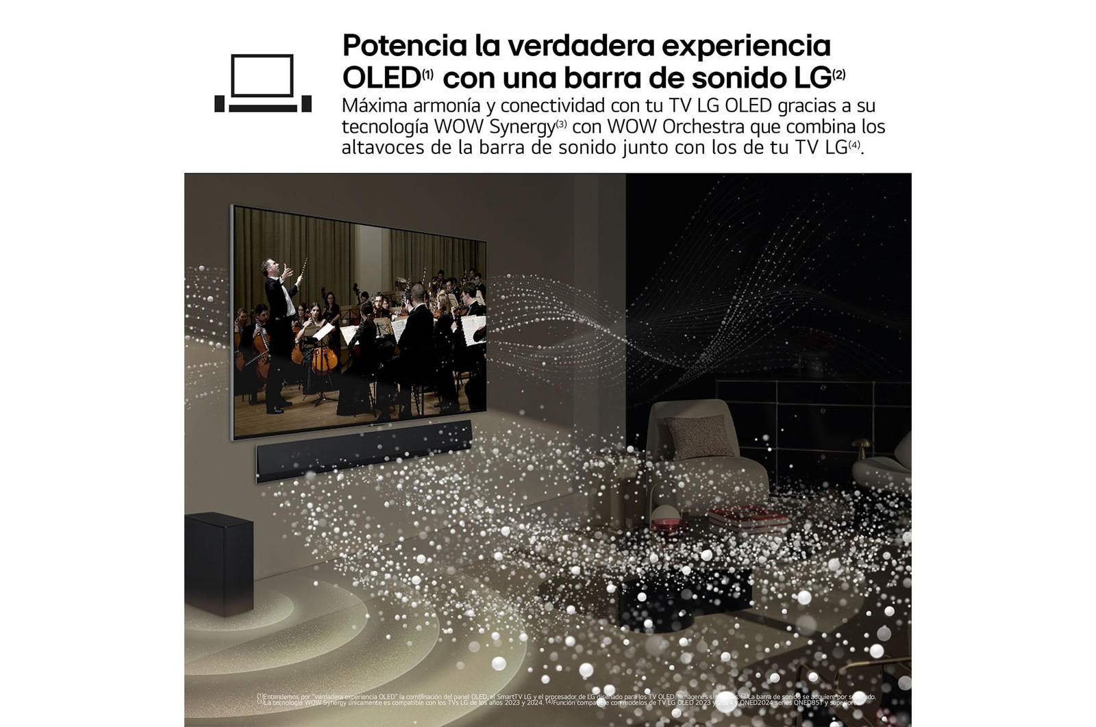 LG Outlet 77 pulgadas Smart TV LG OLED evo AI G4 4K 2024, OLED77G45LW.OUTLET