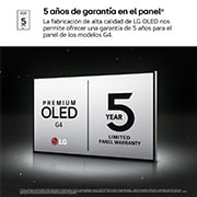 LG Outlet 77 pulgadas Smart TV LG OLED evo AI G4 4K 2024, OLED77G45LW.OUTLET