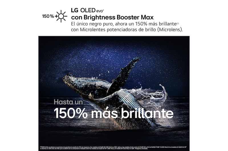 LG Primer televisor verdaderamente inalámbrico LG OLED evo AI M4 de 77 pulgadas con vídeo de 4K 144Hz con transferencia de audio , OLED77M49LA