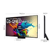 LG 65 pulgadas Smart TV LG QNED MiniLED QNED91 AI 4K 2024, 65QNED91T6A