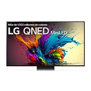 LG 75 pulgadas Smart TV LG QNED MiniLED QNED91 AI 4K 2024, 75QNED91T6A
