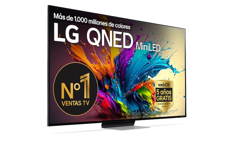 LG 86 pulgadas Smart TV LG QNED MiniLED QNED91 AI 4K 2024, 86QNED91T6A