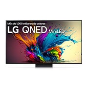 LG 86 pulgadas Smart TV LG QNED MiniLED QNED91 AI 4K 2024, 86QNED91T6A