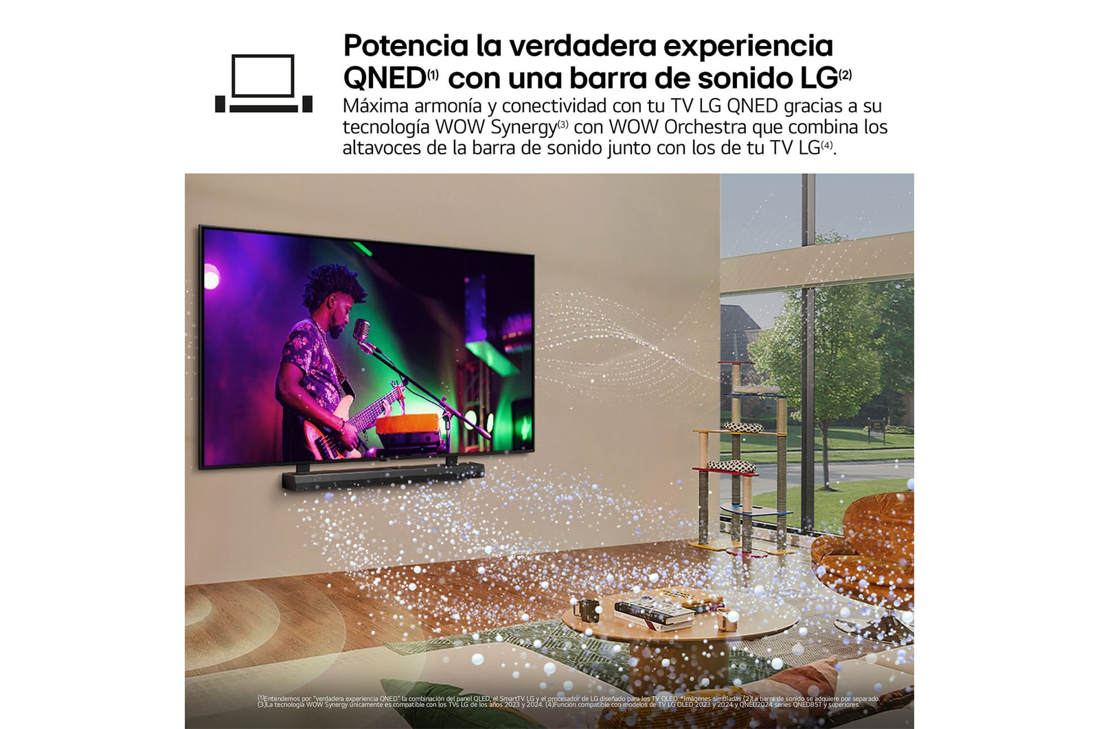 LG 86 pulgadas Smart TV LG QNED MiniLED QNED91 AI 4K 2024, 86QNED91T6A