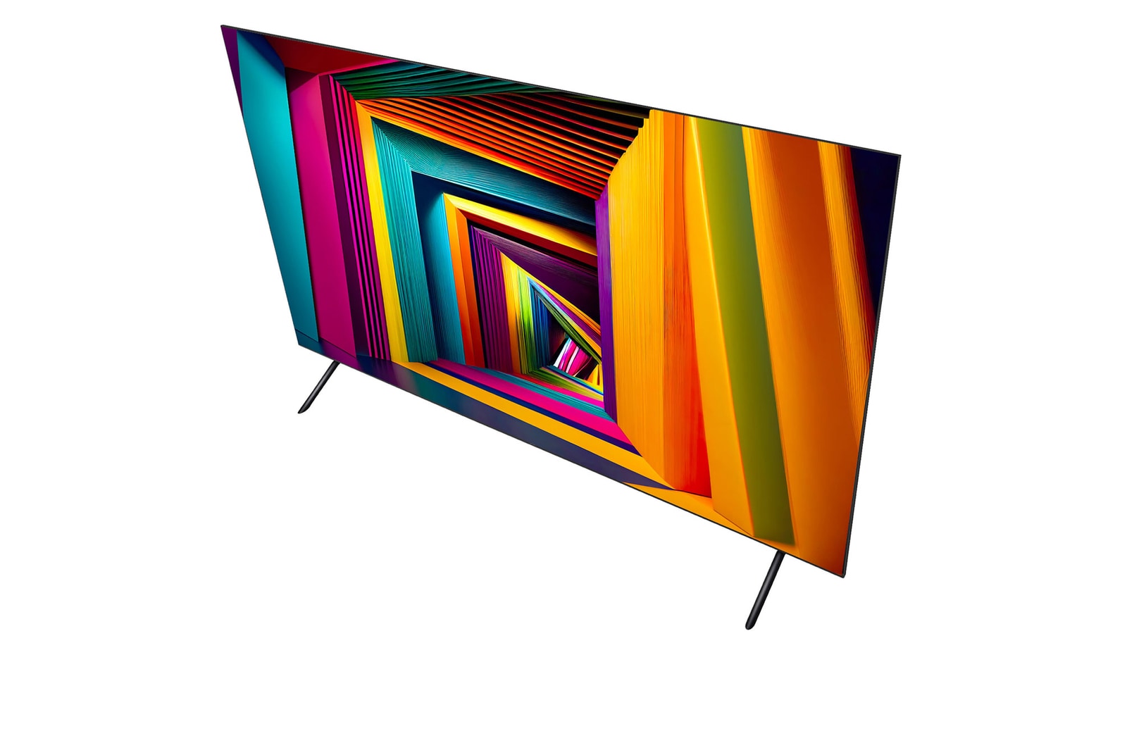 Top view of LG UHD TV, 98UT90
