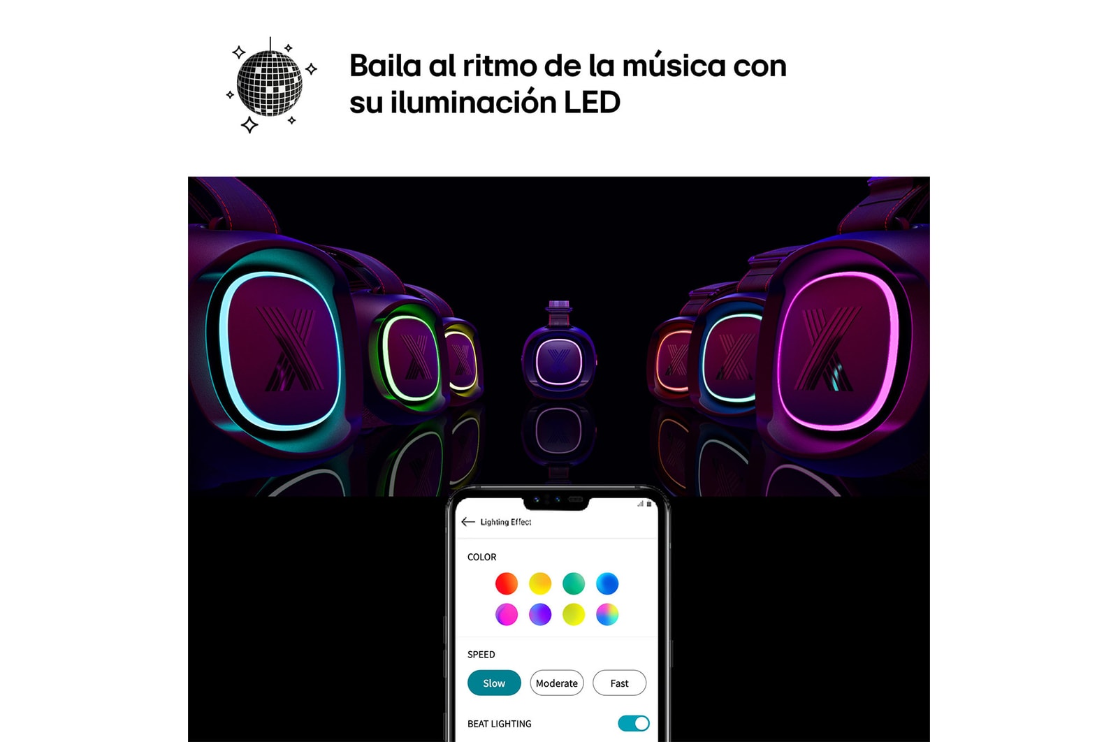 LG xboom XG8T - Altavoz inalámbrico, bluetooth, 60W, hasta 15h batería, resistencia militar, IP67, Negro, XG8T