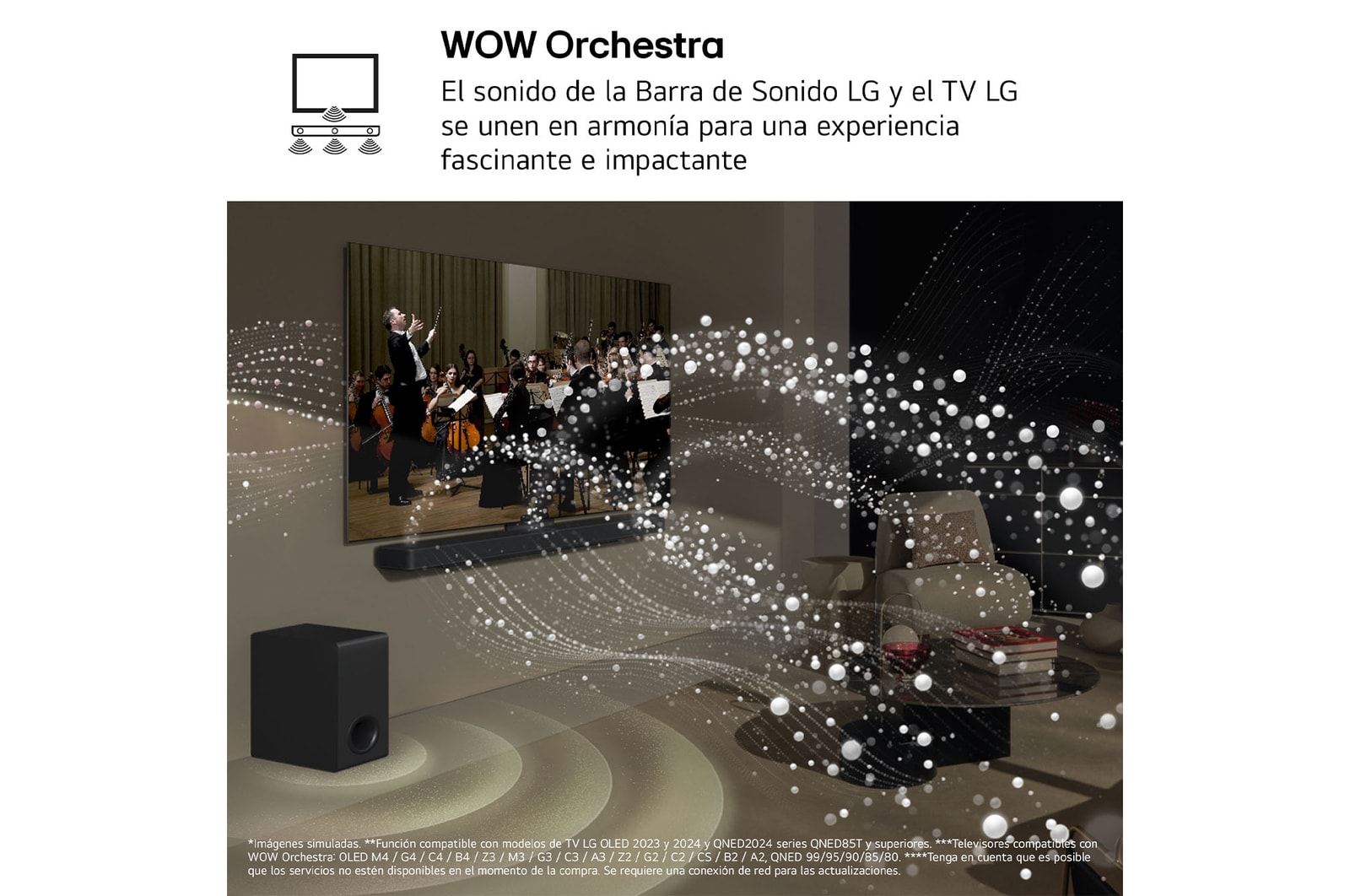 LG Barra de Sonido - LG S70TR, Bluetooth, 500W, 5.1.1 Canales con Subwoofer, altavoces traseros para cine en casa, Dolby Atmos, DTS:X, Negro, S70TR.DESB