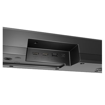 LG Barra de Sonido - LG S70TR, Bluetooth, 500W, 5.1.1 Canales con Subwoofer, altavoces traseros para cine en casa, Dolby Atmos, DTS:X, Negro, S70TR.DESB