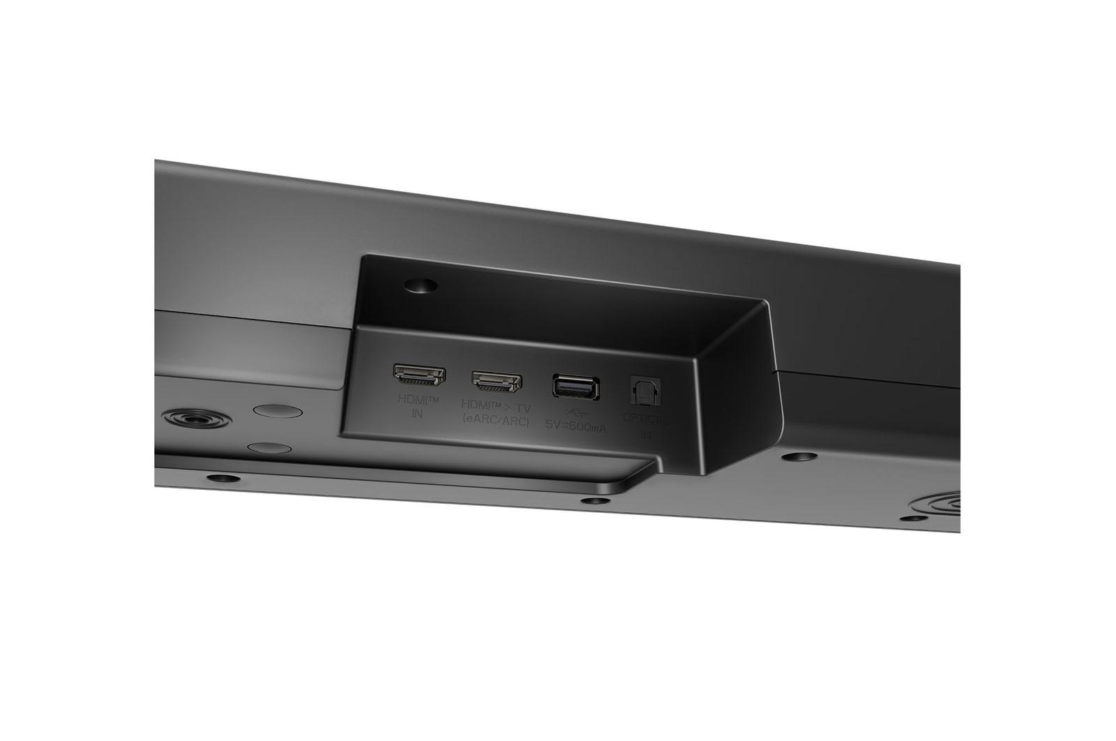 LG Barra de Sonido - LG S70TR, Bluetooth, 500W, 5.1.1 Canales con Subwoofer, altavoces traseros para cine en casa, Dolby Atmos, DTS:X, Negro, S70TR.DESB