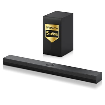 LG Barra de sonido para TV - LG S70TY, Bluetooth, 400W, 3.1.1 Canales con subwoofer, Dolby Atmos, DTS:X, Negro, S70TY.DESB
