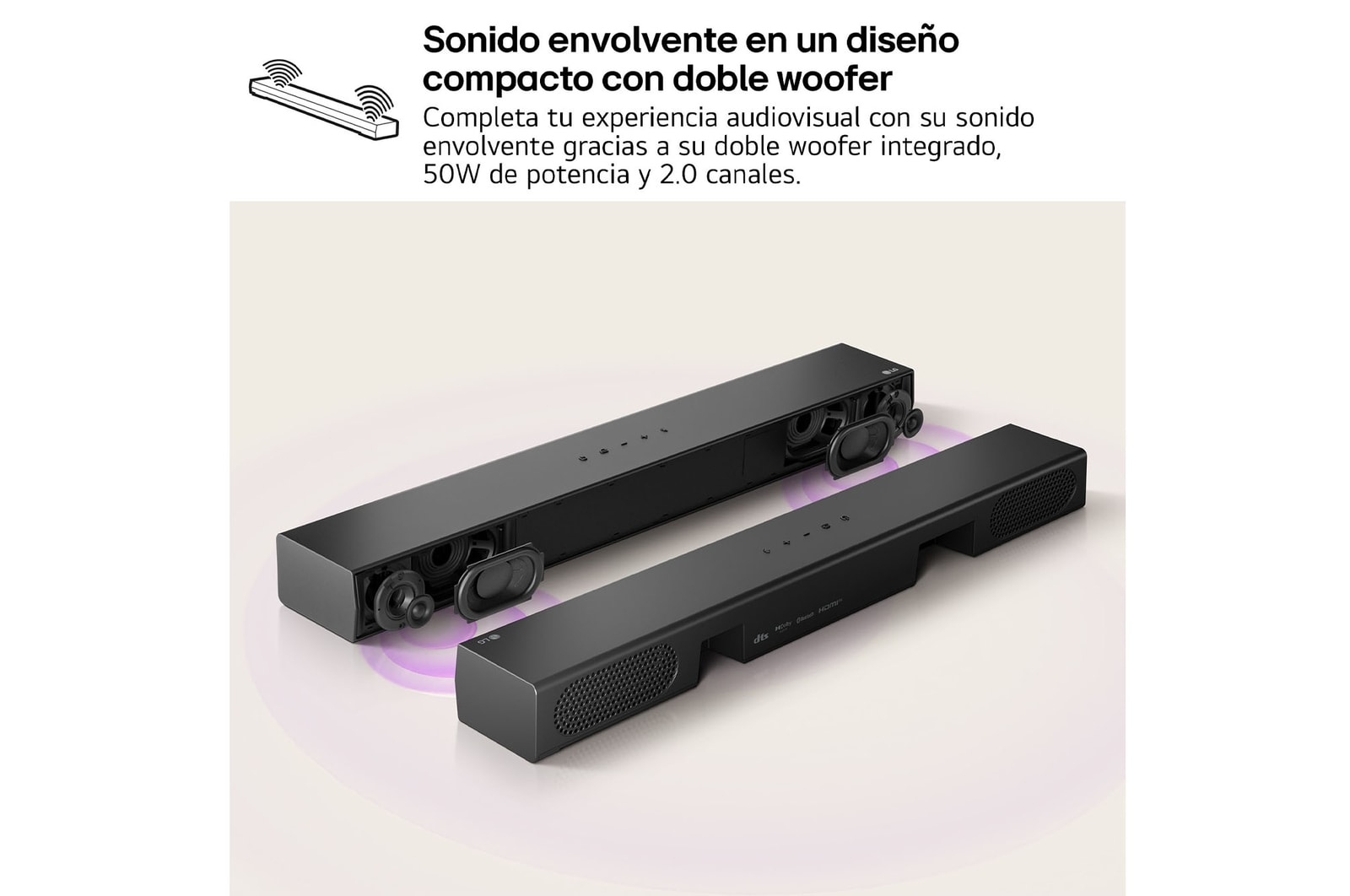 Front view and side view of LG QNED AI QNED80 4K Smart TV showing its length, width, height, and depth dimensions.