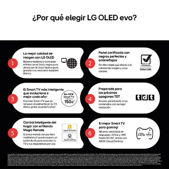 Rear view of LG OLED evo AI C5E 4K Smart TV.