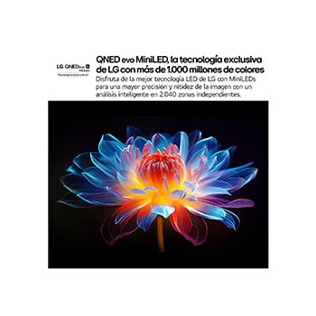 The alpha 8 AI Processor Gen2 lights up orange and pink, and colorful bolts of light shoot out from it. The title talks about how the processor delivers 4K quality, stunning color and brightness. Image text reads approximately 1.7 times NPU greater Al Neural Processing and 1.4 times CPU Faster Operation.