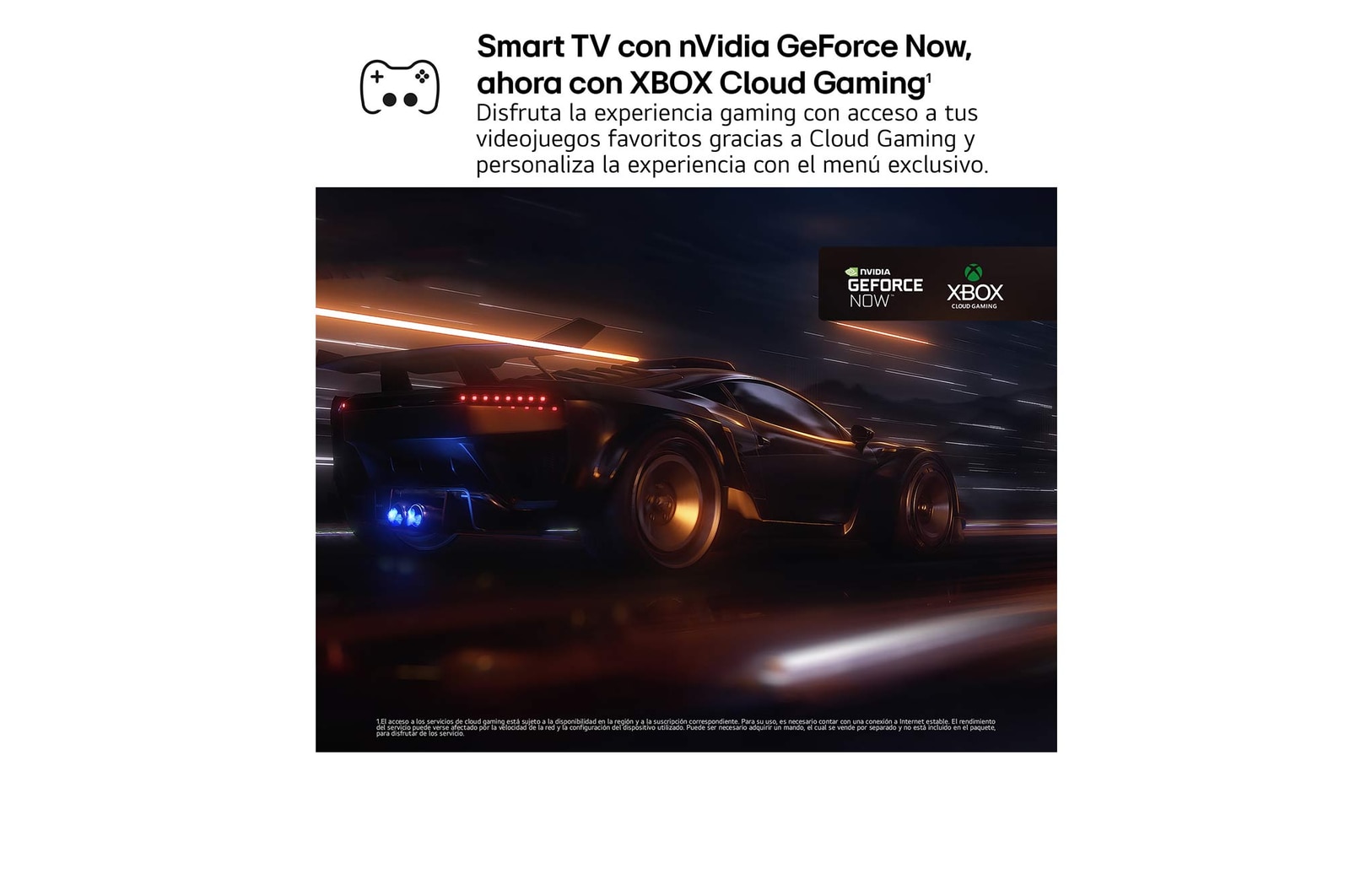 Close-up of an LG TV screen showing how AI Search works. A small chat window is open showing how the user asked for what sports games are available. AI search responded via chat and by showing thumbnails of available content. There is also a prompt to ask Microsoft Copilot.