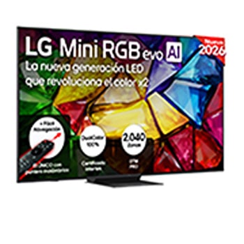 Smart TV LG Mini RGB AI MRGB87 55 pulgadas 4K 2026