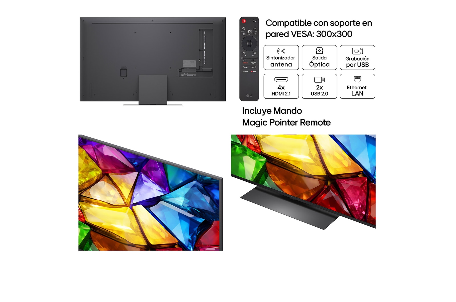 Smart TV LG Mini RGB AI MRGB88 55 pulgadas 4K 2026