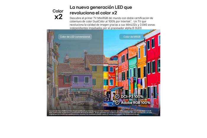 Smart TV LG Mini RGB AI MRGB88 55 pulgadas 4K 2026