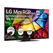 Smart TV LG Mini RGB AI MRGB88 55 pulgadas 4K 2026