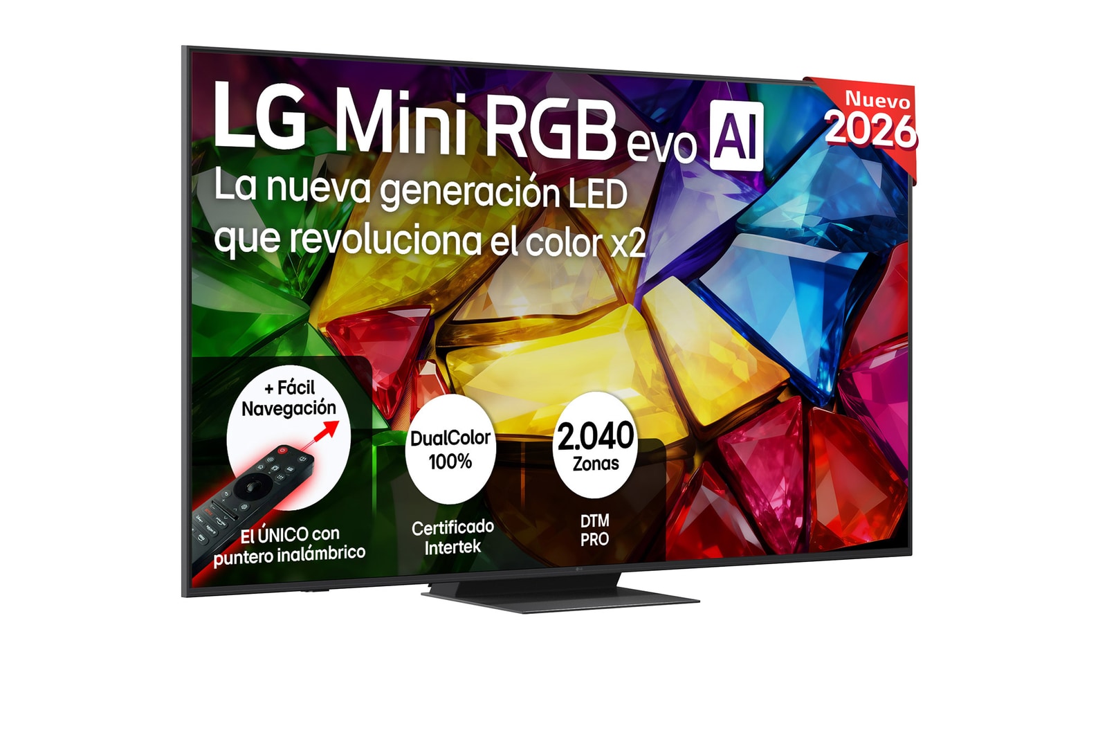 Smart TV LG Mini RGB AI MRGB88 75 pulgadas 4K 2026