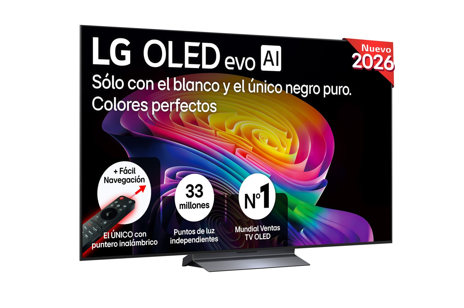 55 Inch LG OLED evo AI C6 4K Smart TV 2026