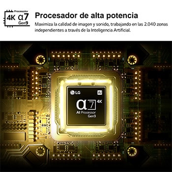 Smart TV LG QNED evo MiniLED AI QNED81 55 pulgadas 4K 2026