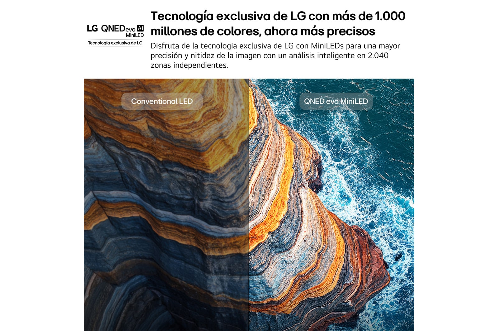 Smart TV LG QNED evo MiniLED AI QNED81 65 pulgadas 4K 2026