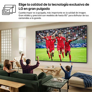 Smart TV LG QNED evo MiniLED AI QNED81 65 pulgadas 4K 2026