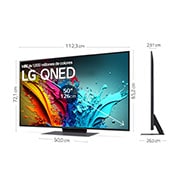 LG 50 pulgadas Smart TV LG AI QNED87 4K 2024, 50QNED87T6B
