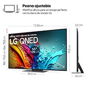 LG 55 pulgadas Smart TV LG AI QNED87 4K 2024, 55QNED87T6B
