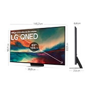 LG TV LG  QNED MiniLED 4K de 65'' Serie 86, Procesador Gran Potencia, Dolby Vision / Dolby ATMOS, Smart TV webOS23, perfecto para Gaming., 65QNED866RE