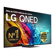 LG 65 pulgadas TV LG QNED 4K serie AI QNED87  con Smart TV WebOS24, 65QNED87T6B