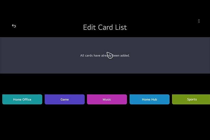 El video muestra cómo navegar por los iconos de la app de webOS fácil y rápidamente.