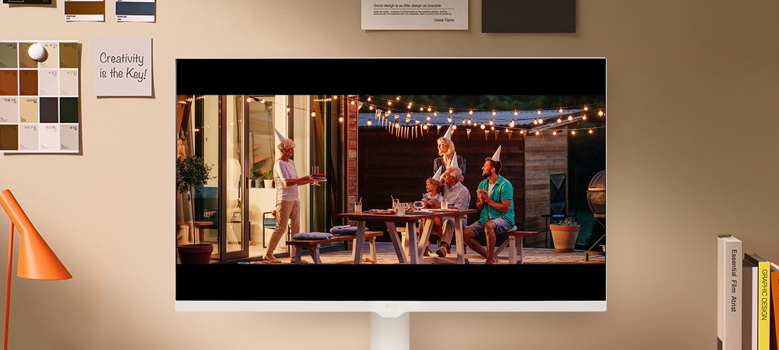 Imagen del monitor 16:9 para comparar con el monitor 21:9.