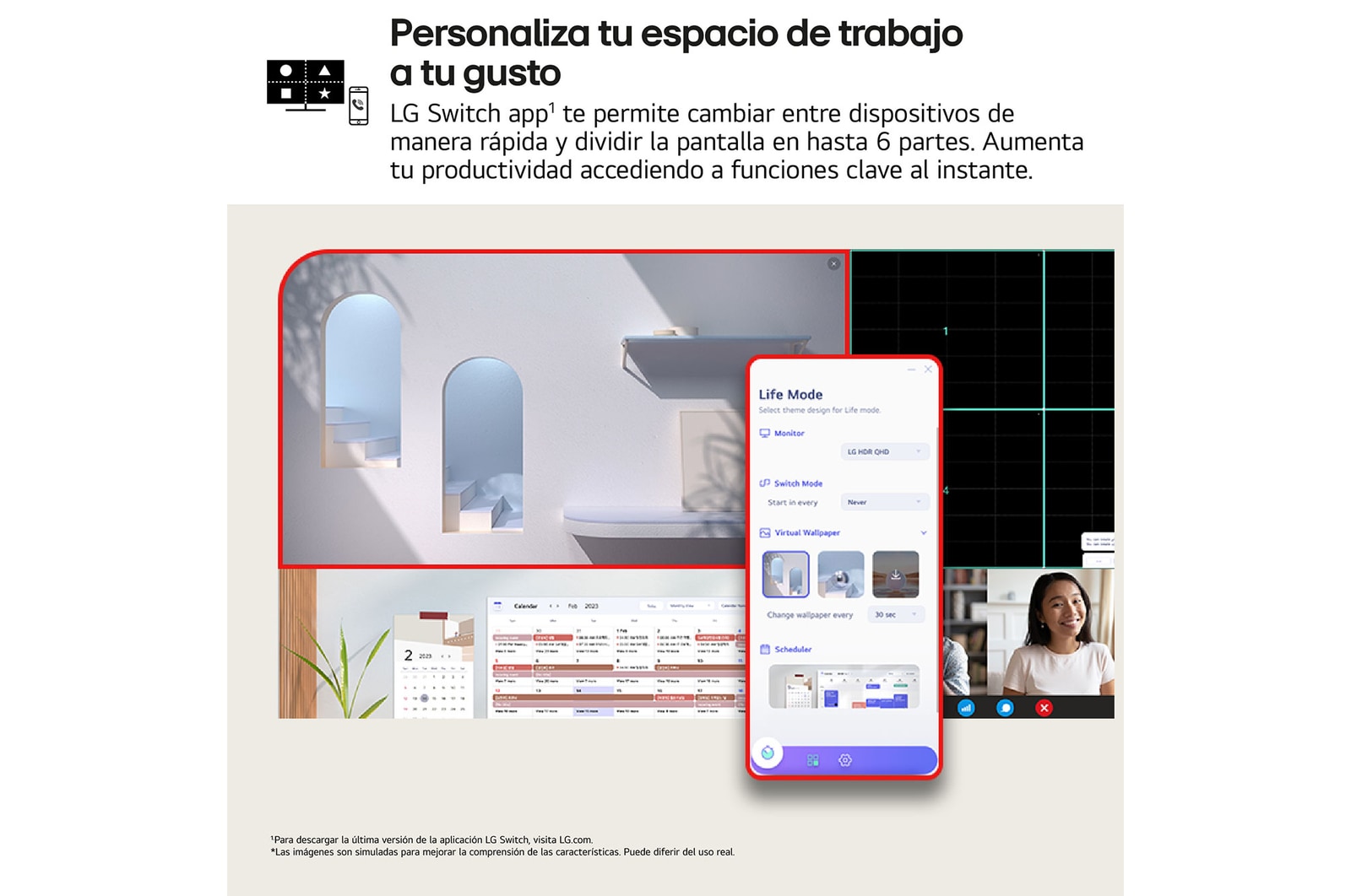 personaliza tu espasio de trabajo a tu gusto