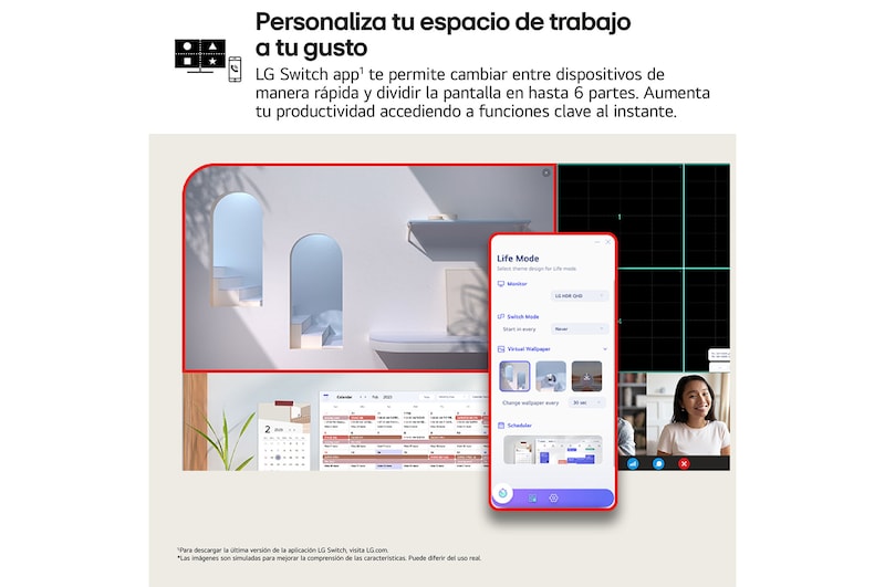 personaliza tu espasio de trabajo a tu gusto