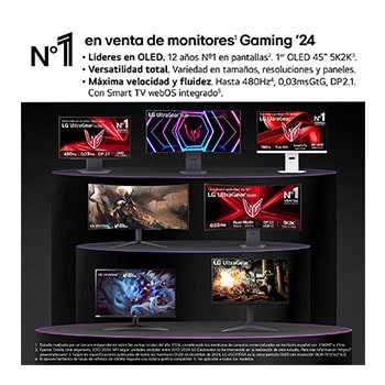 USP monitores Gaming 24