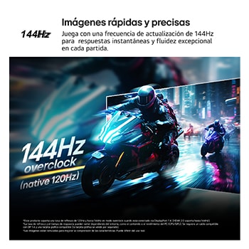 LG Monitor Gaming LG UltraGear, 27", IPS, FHD (1920x1080), 144Hz, 1 ms, 27G411AX-B.OBSPTO