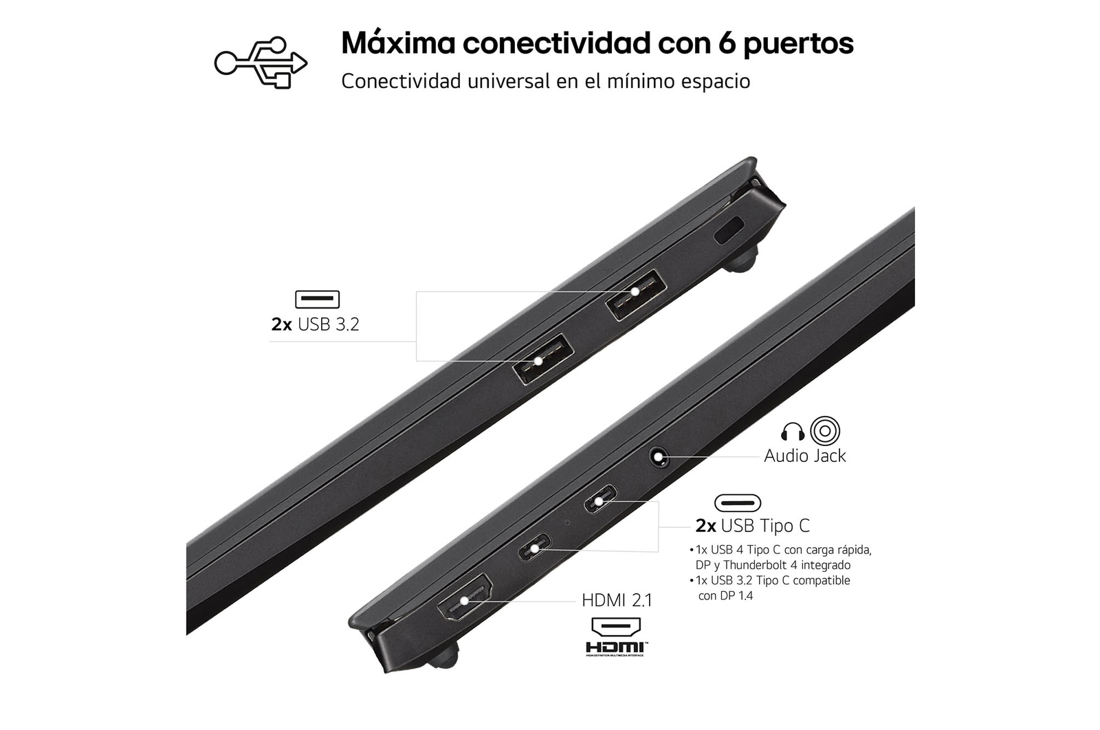 LG Portátil 14 LG gram 14Z90S, Windows 11 Home, Intel® Core™ Ultra 7, 32 GB RAM , 1TB SSD, Pantalla IPS 1920x1200,ligero, , 29.5 horas, AI,Negro Obsidiana, 14Z90S-G.AD78B