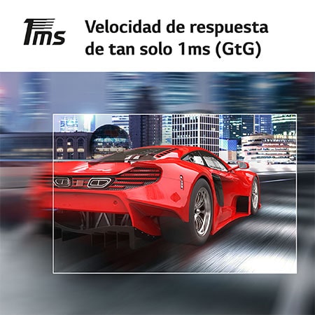 LG Monitor gaming UltraGear™ 4K UHD 144Hz de 27 pulgadas | 1ms (GtG), compatible con G-SYNC®, FreeSync™ Premium, 27GR93W-B.EEU