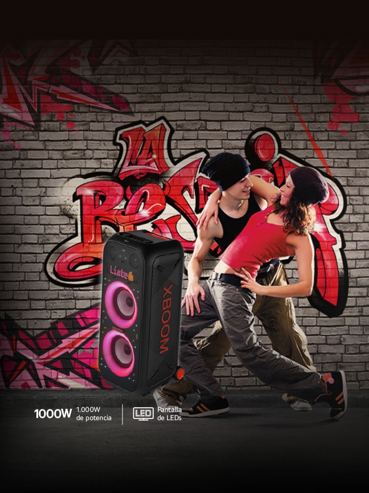 Imagen del XL9T en un ambiente festivo